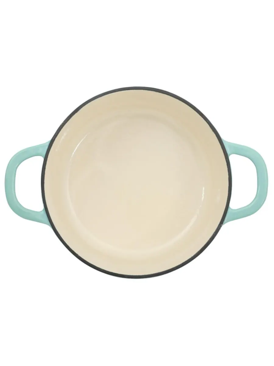 Кастрюля-жаровня Artisan объемом 3 кварты (3 литра) - розовая Crock Pot — изображение 5 из 9, голубой синий