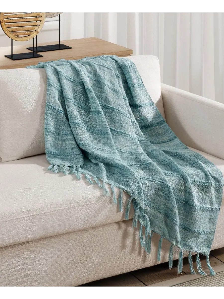 Плед пляжный Reef Coastal Throw, 127 x 152 см Salt Life — изображение 2 из 3, голубой
