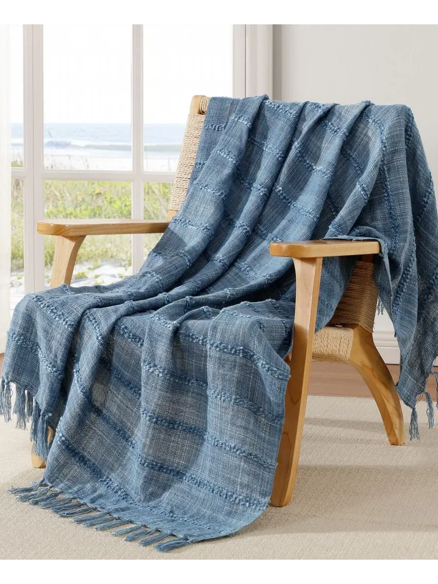 Плед с горизонтальной полосой, Reef Coastal Throw Salt Life