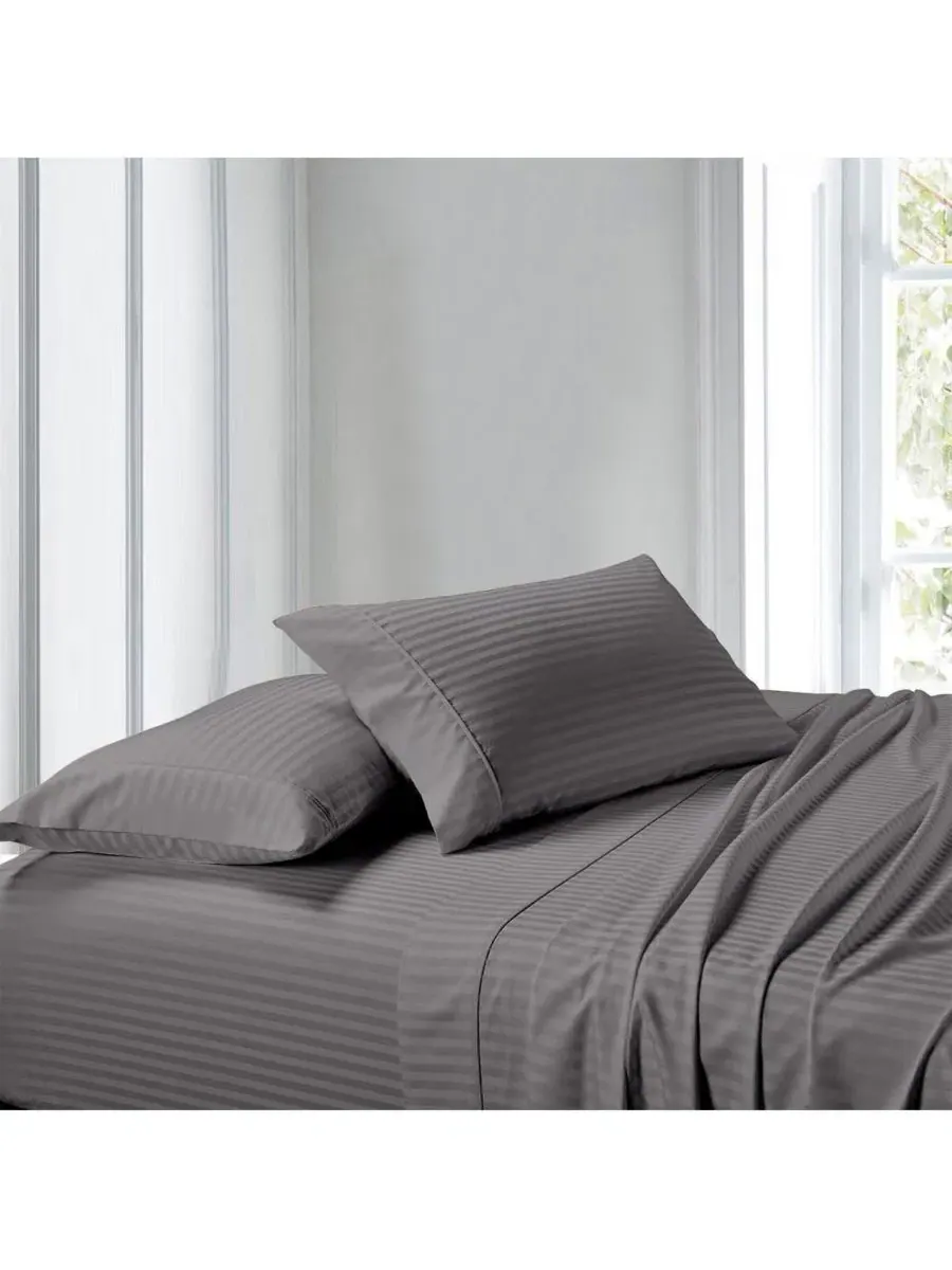 Комплект постельного белья из египетского хлопка с глубокими карманами, модель California Egyptian — изображение 8 из 10