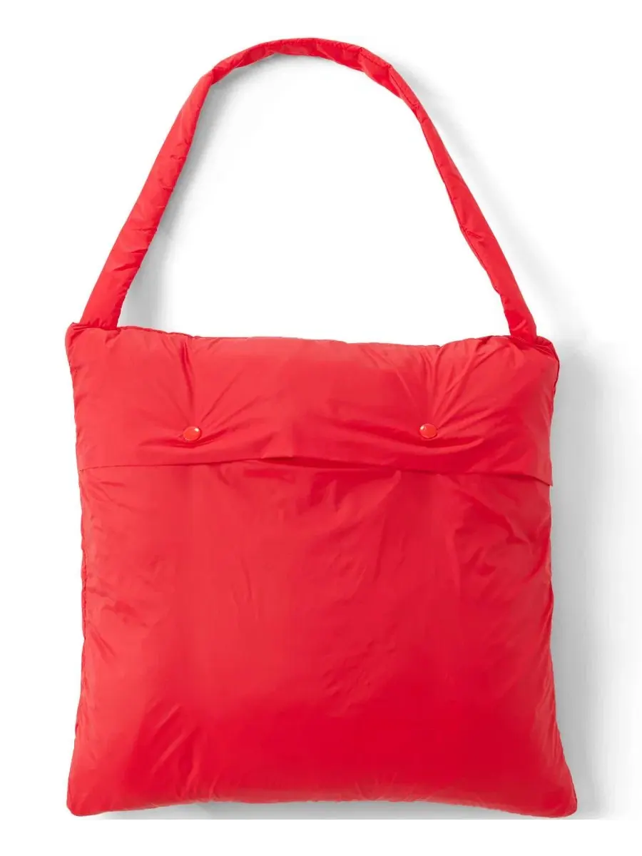Плед-одеяло Wanderweight Packable Throw Blanket Lands' End — изображение 2 из 3, красный