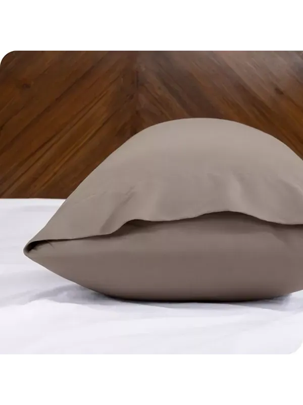 Наволочки-Конверты из микрофибры Bare Home — изображение 4 из 4, тауп