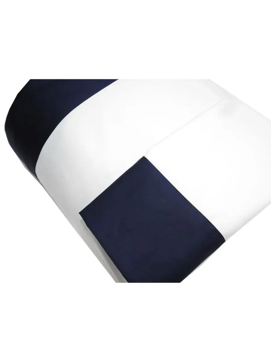 Комплект из двух наволочек из длинноволокнистого хлопка Egyptian Linens — изображение 3 из 4, темно-синий