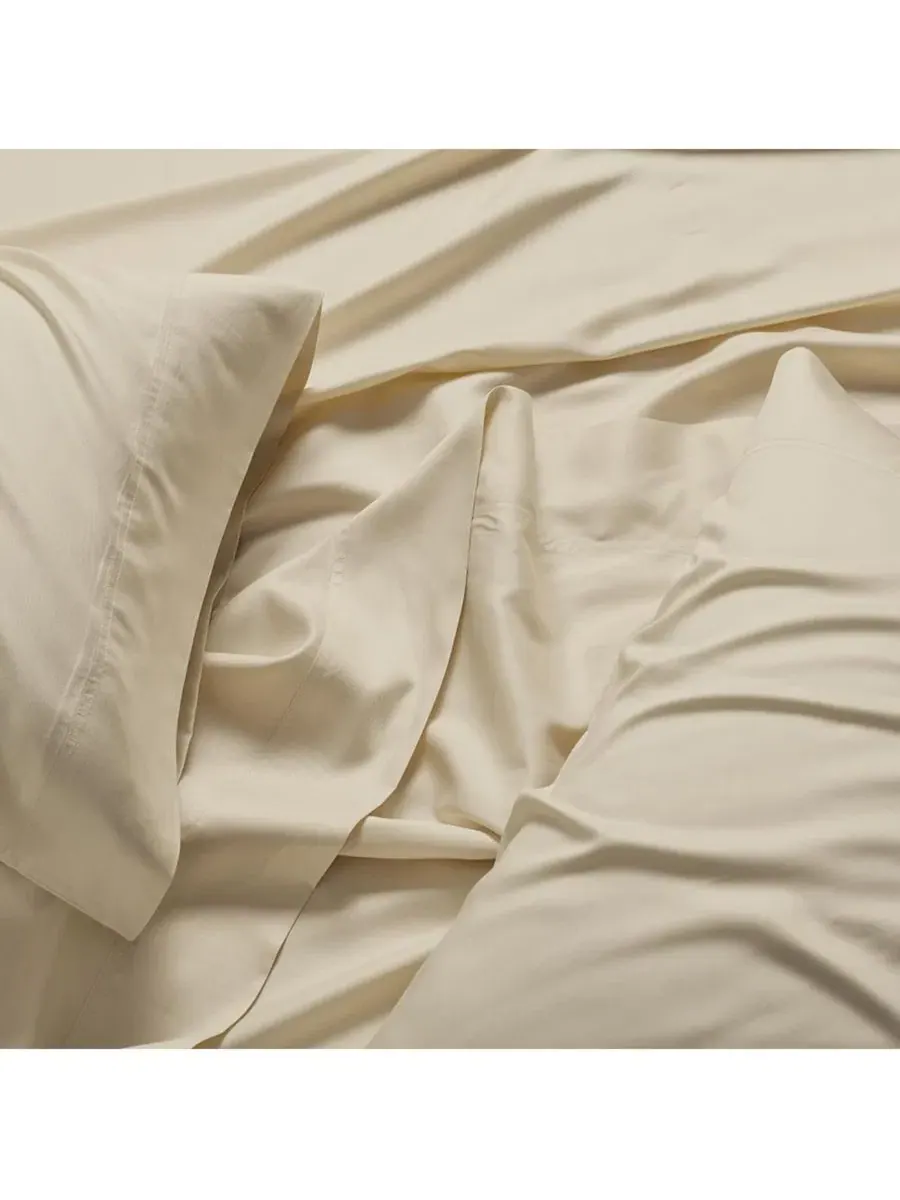 Простыня на резинке Oversized Flat Sheet 1000 TC Egyptian Linens — изображение 4 из 4, льняной