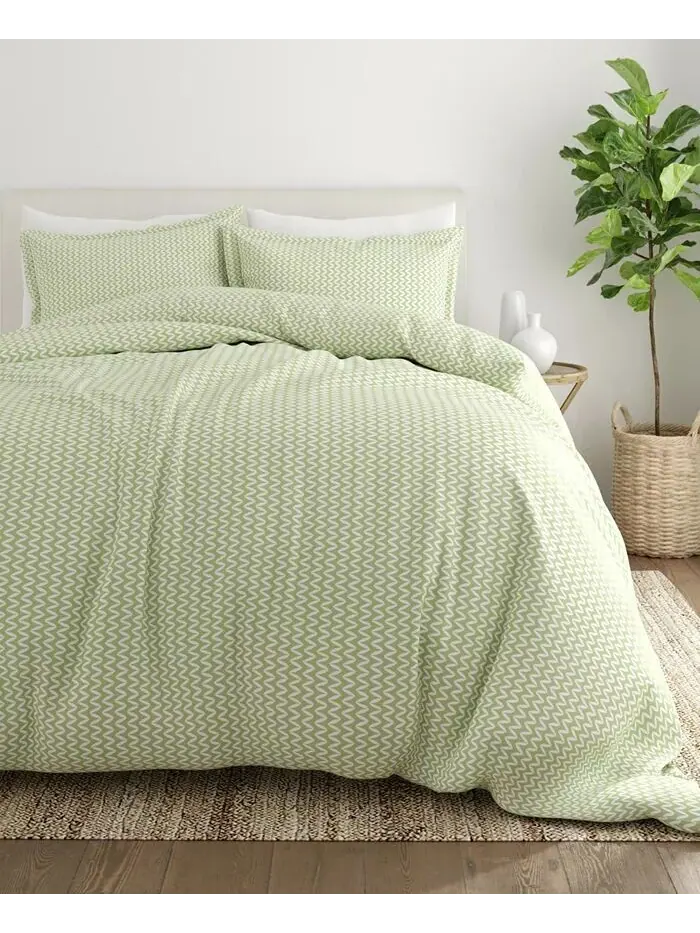 Комплект пододеяльников с рисунком Tranquil Sleep от The Home Collection ienjoy Home — изображение 3 из 6