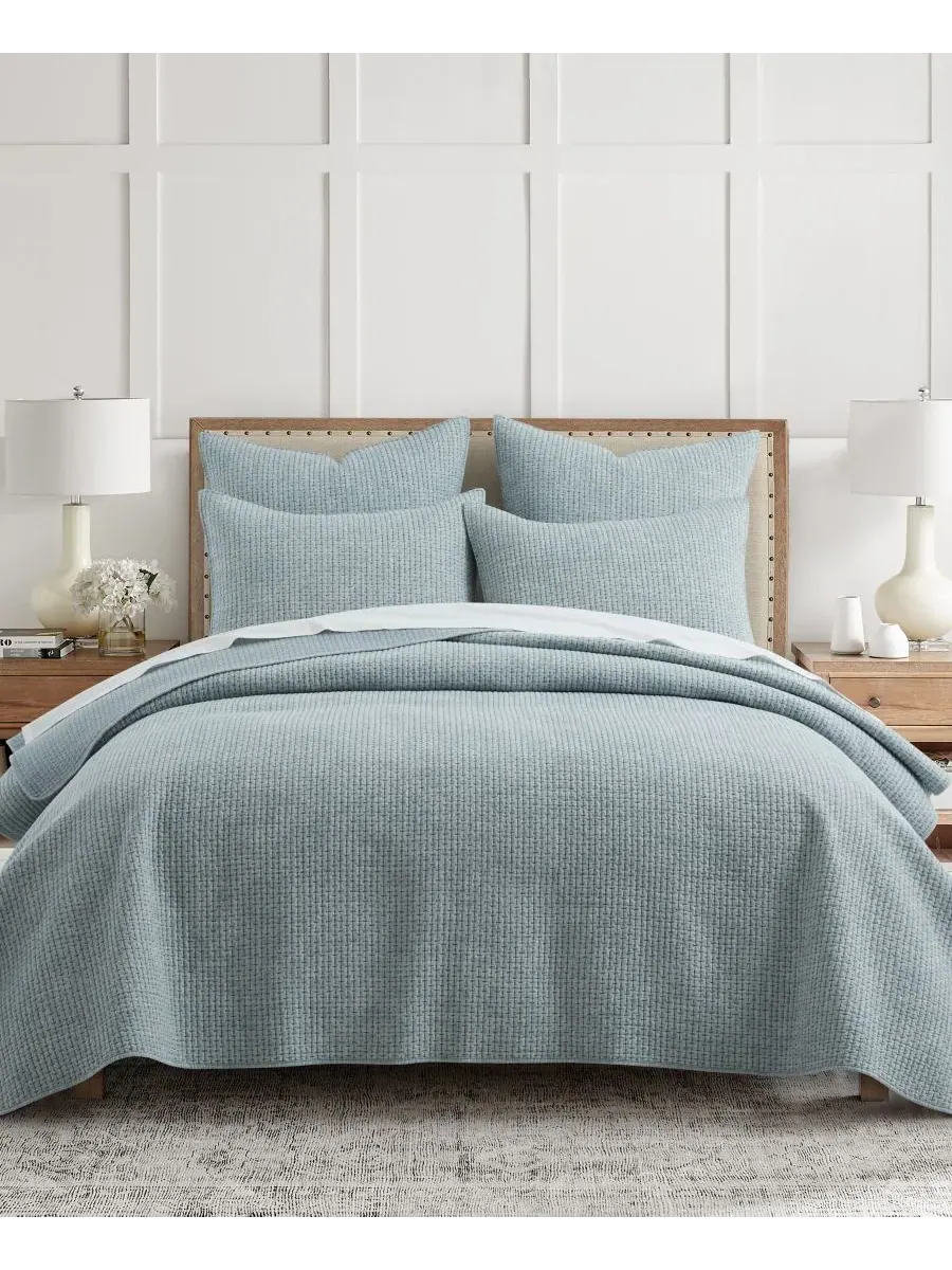 Покрывало-квилт с вышивкой, 3 предмета, King/California King, Pick-Stitch Artisan Levtex Home