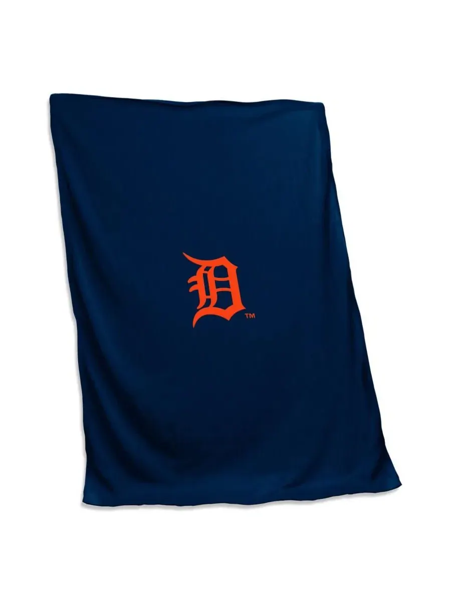 Плед-толстовка с символикой Detroit Tigers, размер 137 x 213 см Logo Brands