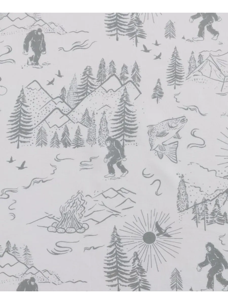 Комплект постельного белья из микрофибры Big Foot Hiking Trip, 4 предмета, размер Queen Eddie Bauer — изображение 4 из 6
