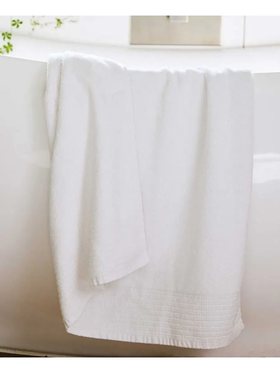 Банное полотенце из вискозы и хлопка, 76×137 см BedVoyage — изображение 2 из 7, облачный
