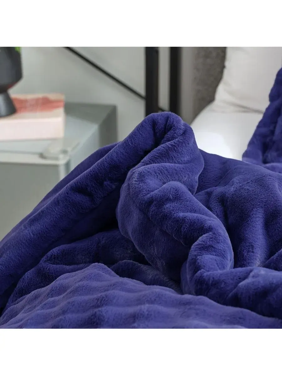 Комплект одеял Snowball Double Chunky Bunny Coma Inducer — изображение 4 из 4, фиолетовый