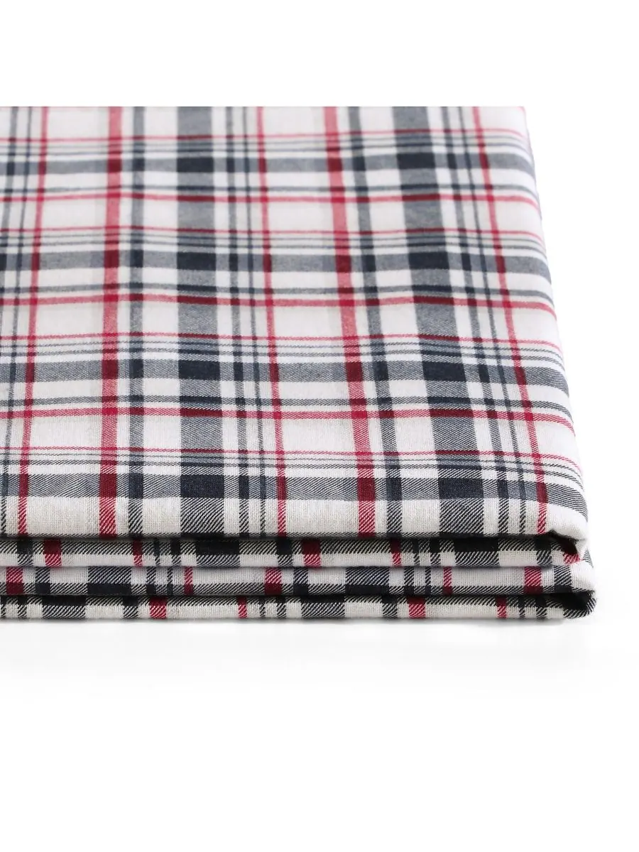Tommy Hilfiger комплект постельного белья из фланелевой ткани в клетку размер Twin, 3 предмета — изображение 2 из 6