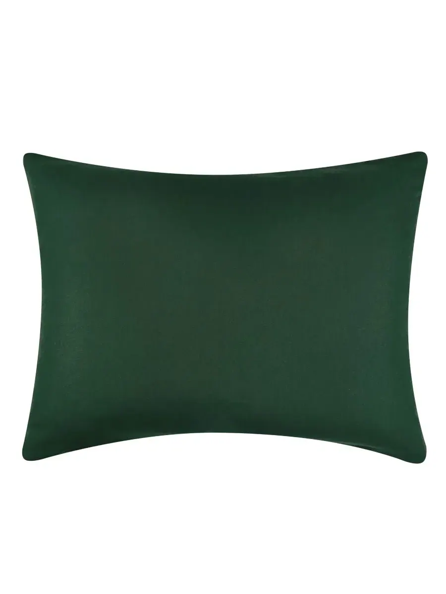 Наволочка Velvet Crush King Greenland Home Fashions — изображение 2 из 4, темный зеленый