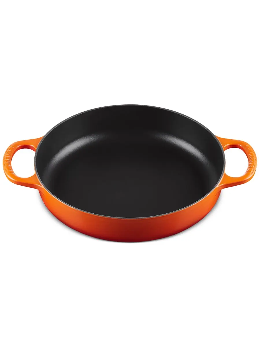 Сотейник чугунный Le Creuset Signature Everyday Pan, 3,2 л, 28 см — изображение 1 из 6, пламя