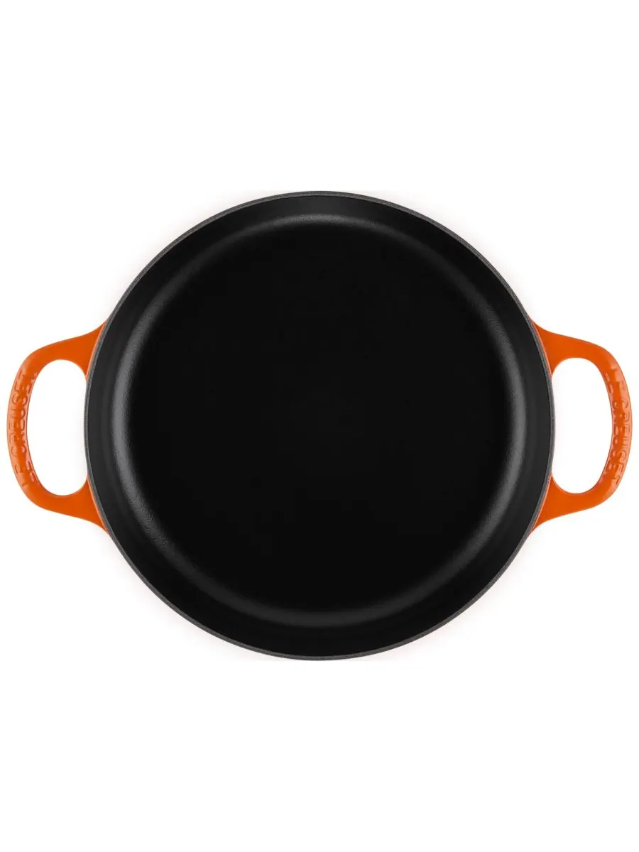 Сотейник чугунный Le Creuset Signature Everyday Pan, 3,2 л, 28 см — изображение 4 из 6, пламя