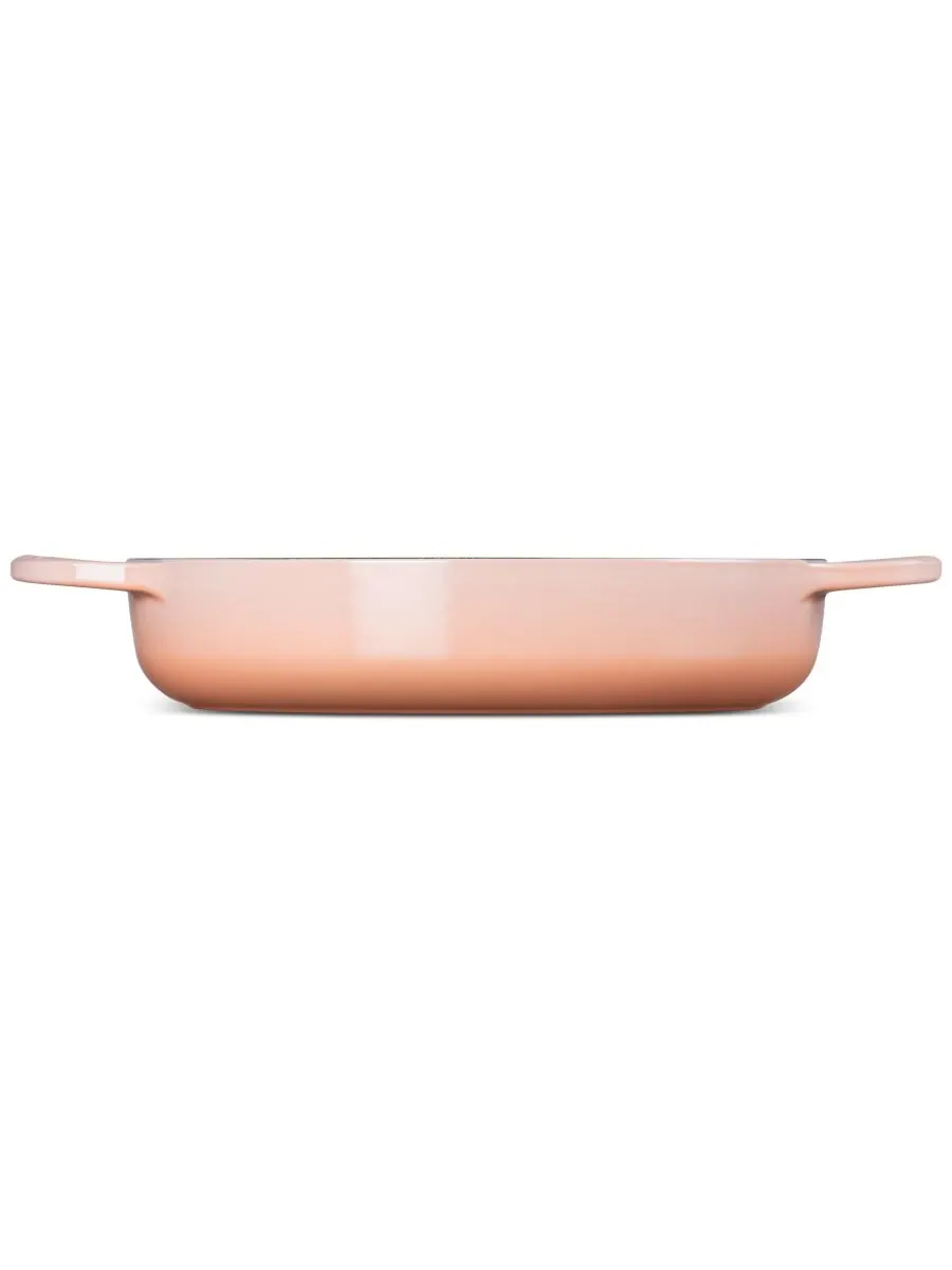 Сотейник чугунный Le Creuset Signature Everyday Pan, 3,2 л, 28 см, персиковый — изображение 3 из 6, розовый