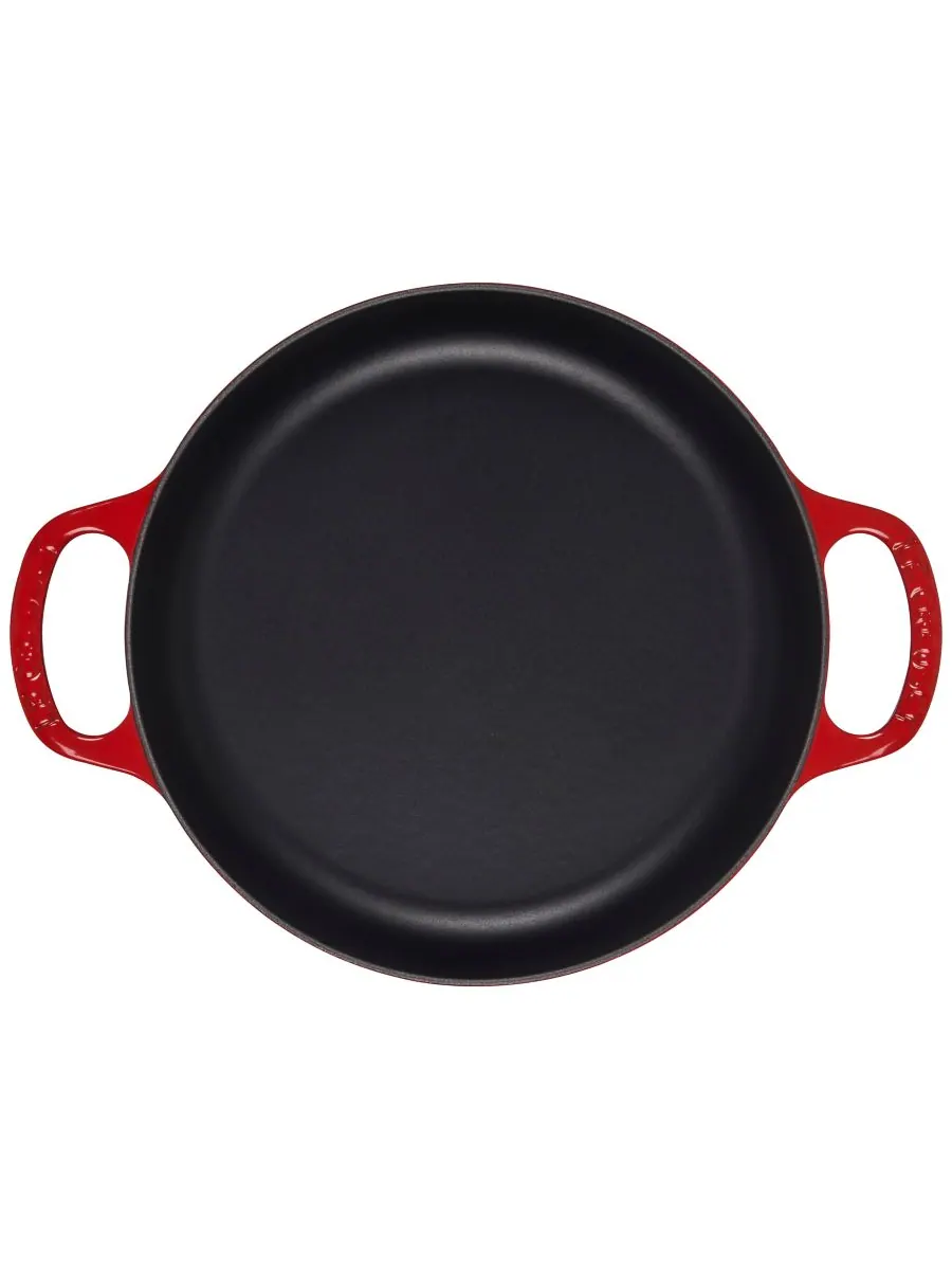 Сотейник чугунный Le Creuset Signature Everyday Pan, 3,2 л, 28 см — изображение 3 из 5, красный