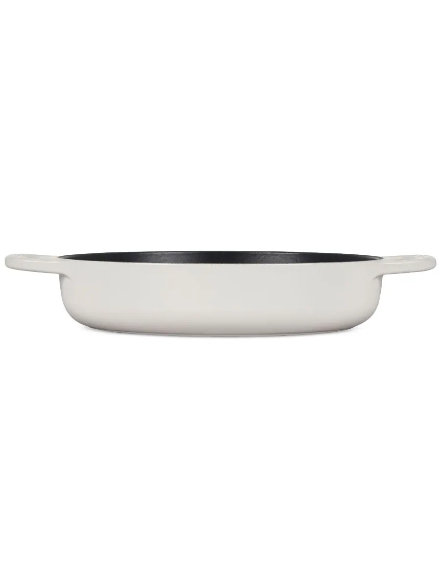 Сотейник чугунный Le Creuset Signature Everyday Pan, 3,2 л, 28 см — изображение 2 из 5, белый