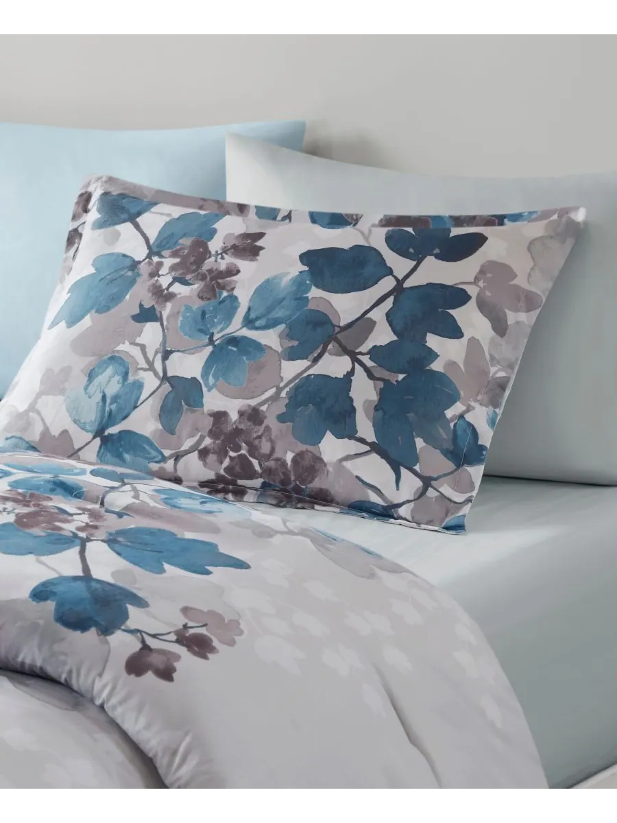 Комплект постельного белья Alexis Botanical Leaf из 6 предметов, размер Twin Madison Park Essentials — изображение 2 из 10