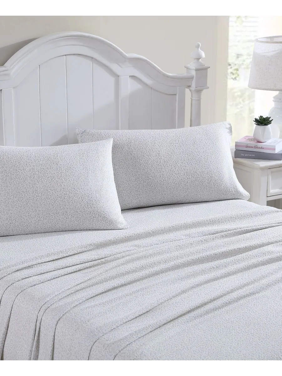 Комплект постельного белья из хлопковой фланели, 4 предмета, размер Queen Laura Ashley, цвет — изображение 2 из 4