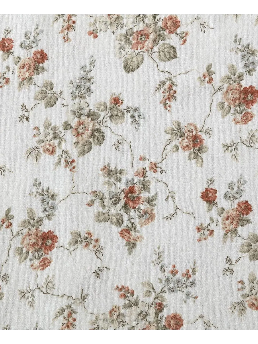 Комплект постельного белья из хлопковой фланели, 4 предмета, размер Queen Laura Ashley, цвет le — изображение 6 из 6