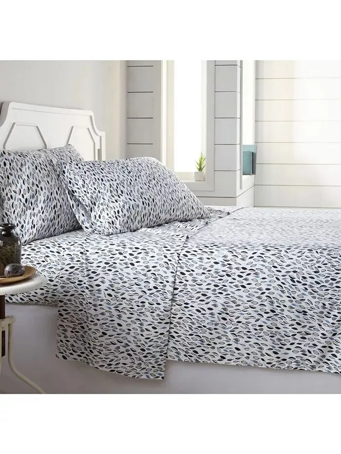 Ботанический сад, набор из 4 простыней с принтом Southshore Fine Linens