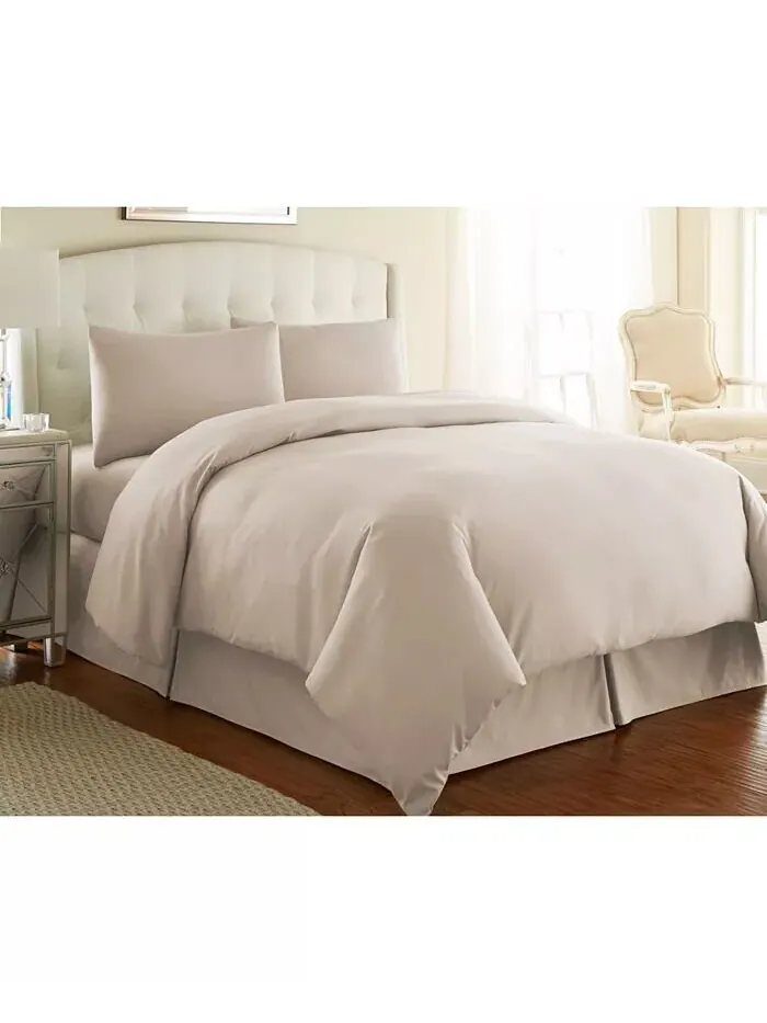 Ультра-мягкий и современный пододеяльник из трех предметов Southshore Fine Linens — изображение 1 из 1, персиковый