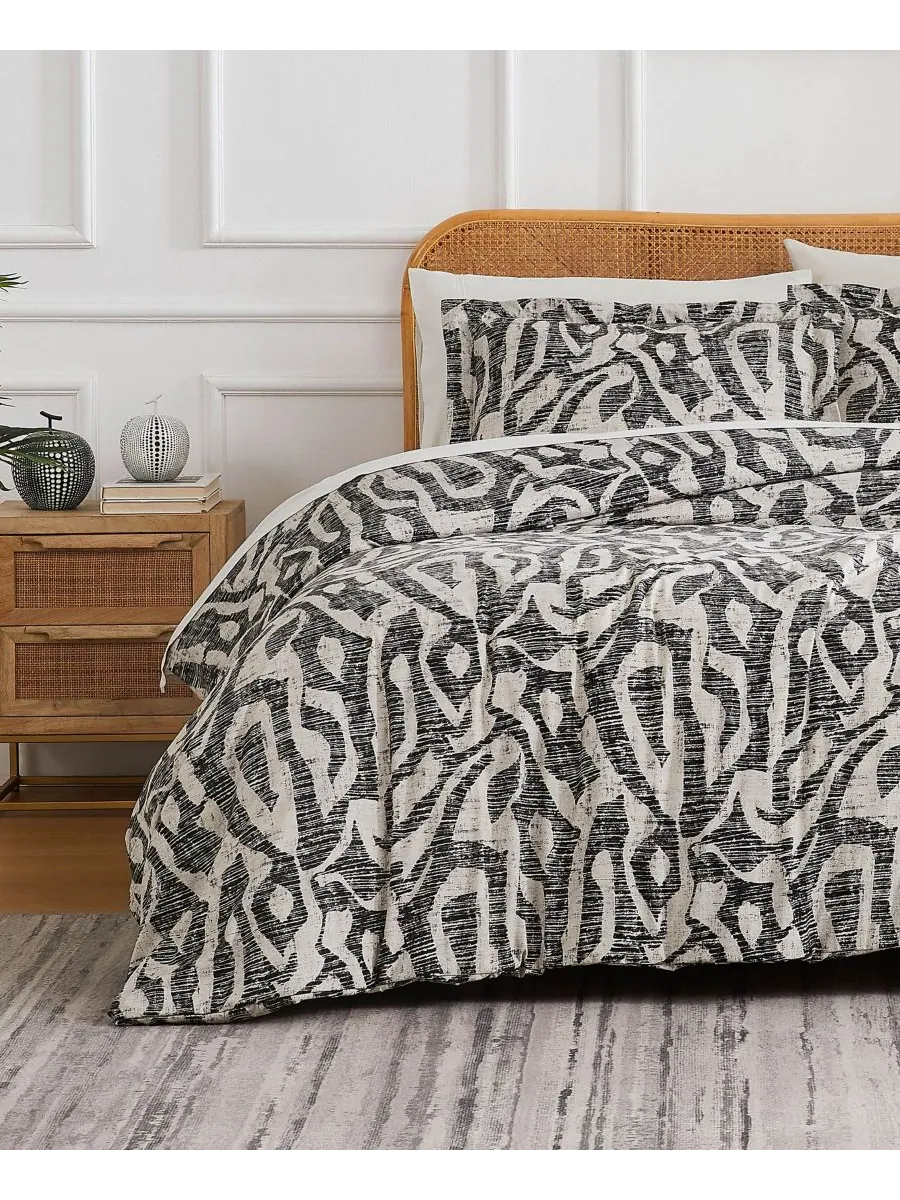 Комплект постельного белья khari из 2 предметов, размер twin/twin xl Southshore Fine Linens — изображение 3 из 7, серый