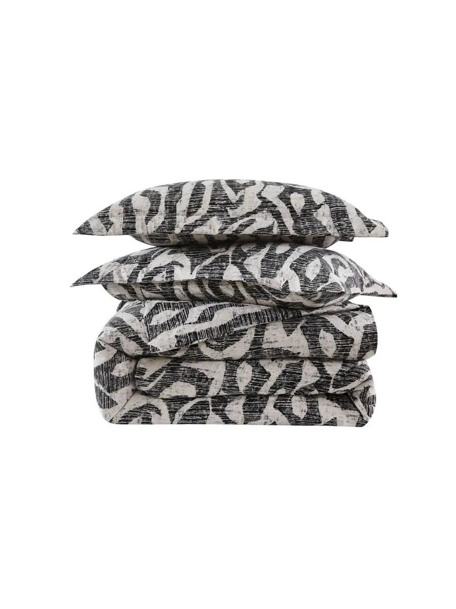 Комплект постельного белья khari из 2 предметов, размер twin/twin xl Southshore Fine Linens — изображение 4 из 7, серый