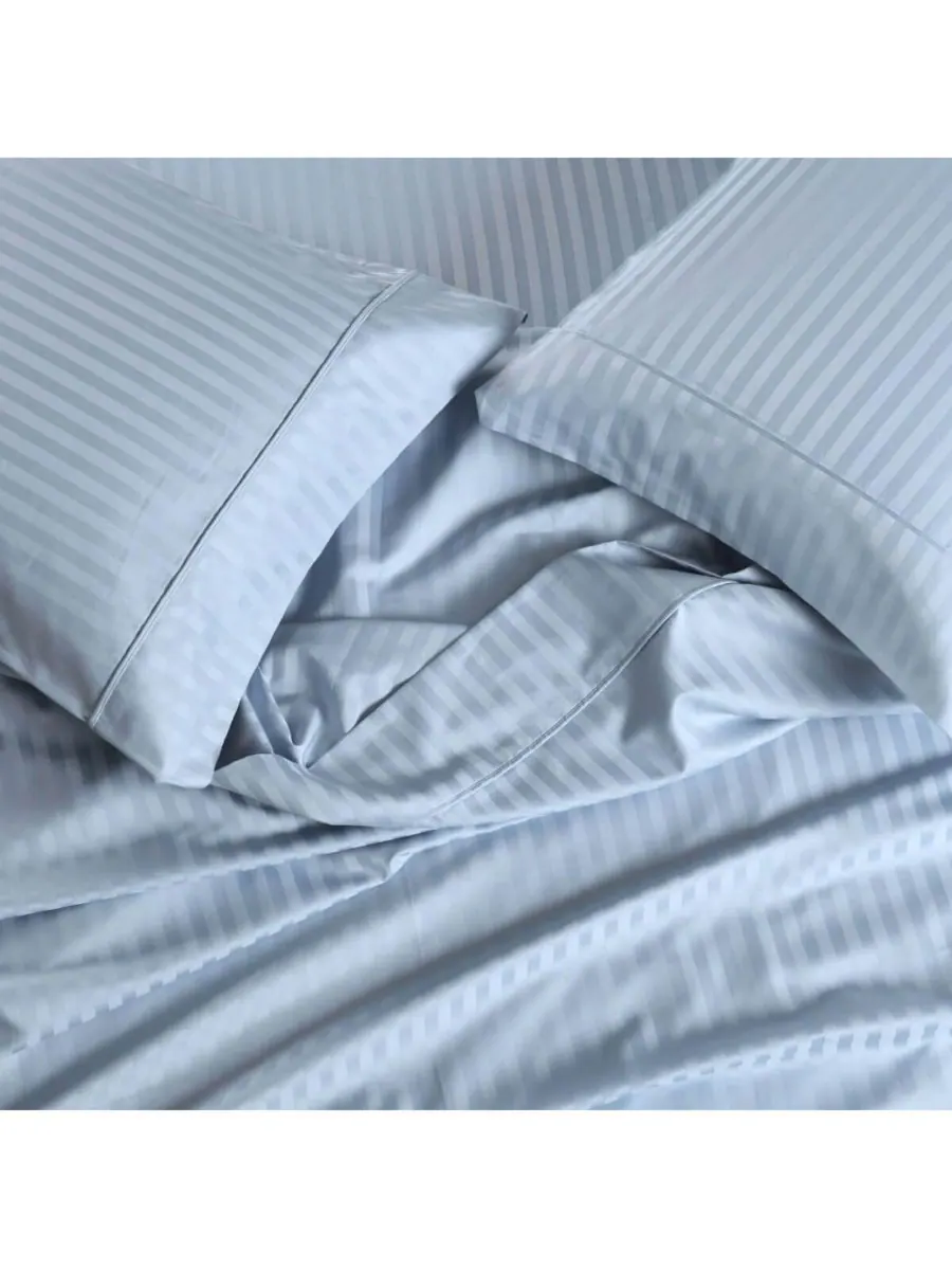 Комплект постельного белья с дамасским узором 608, низкий профиль (7-10 дюймов), производство США