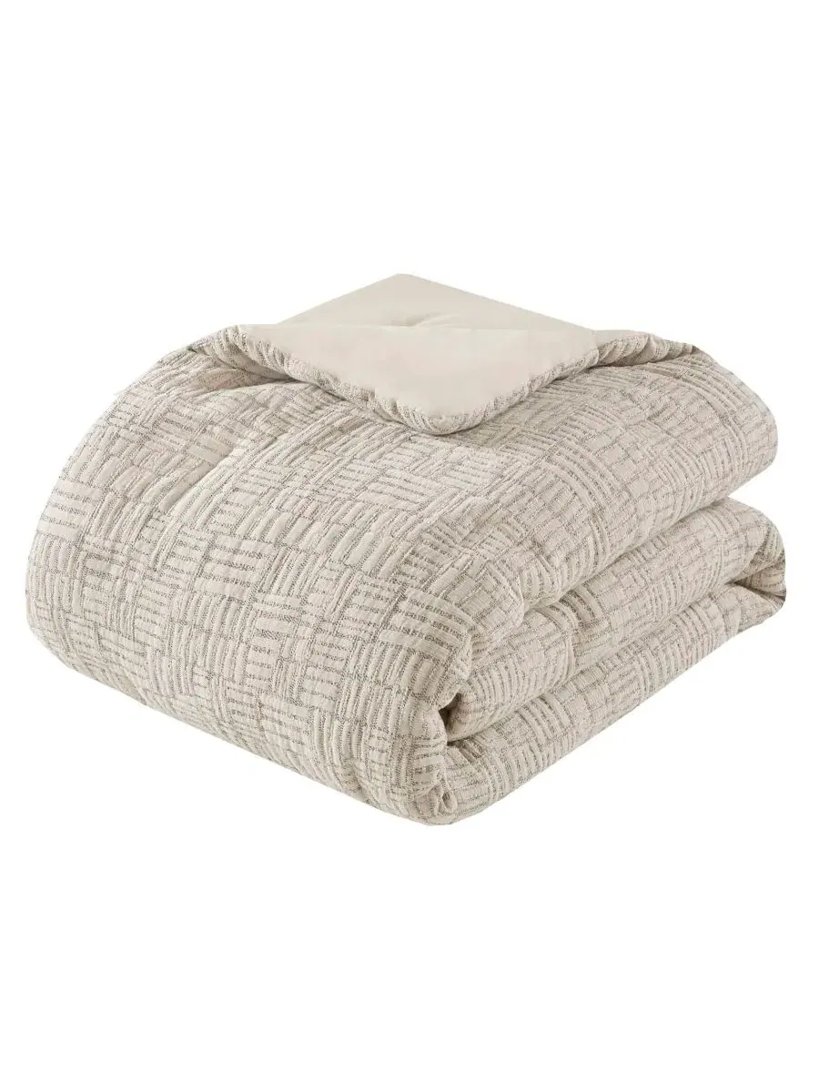 Комплект стеганого покрывала Harper Oversized Matelasse, 3 предмета, King/California King Croscill — изображение 7 из 9
