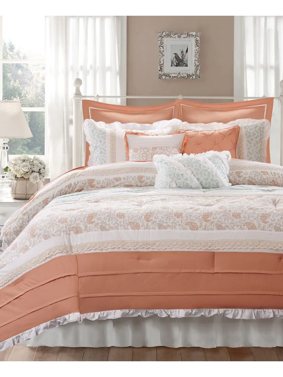 Комплект постельного белья Dawn из 9 предметов, размер King Madison Park