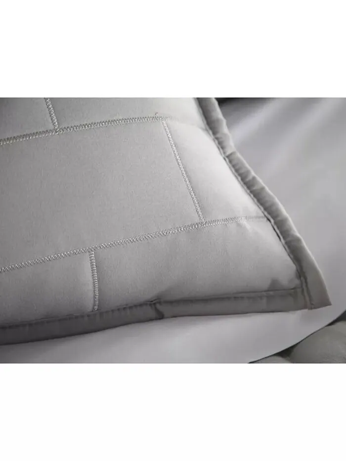 Легкий комплект одеял из трех предметов для фермерского дома Southshore Fine Linens — изображение 4 из 7, серый
