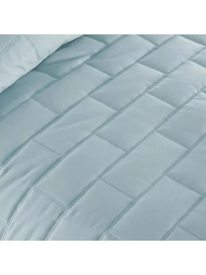 Легкий комплект одеял из трех предметов для фермерского дома Southshore Fine Linens — изображение 3 из 7, синий