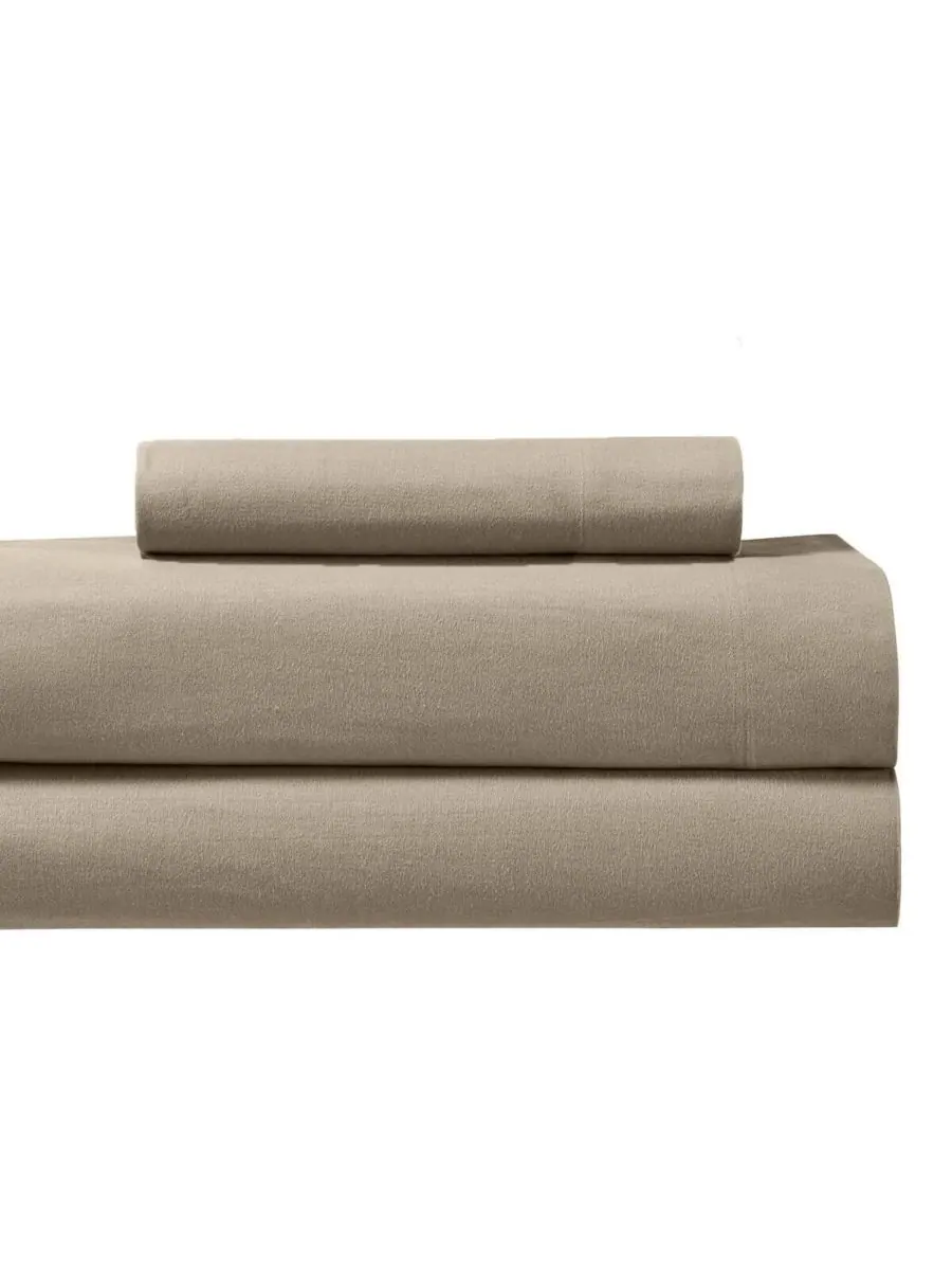 Комплект из 3 предметов: простыни из плотной фланели, размер Twin XL Egyptian Linens