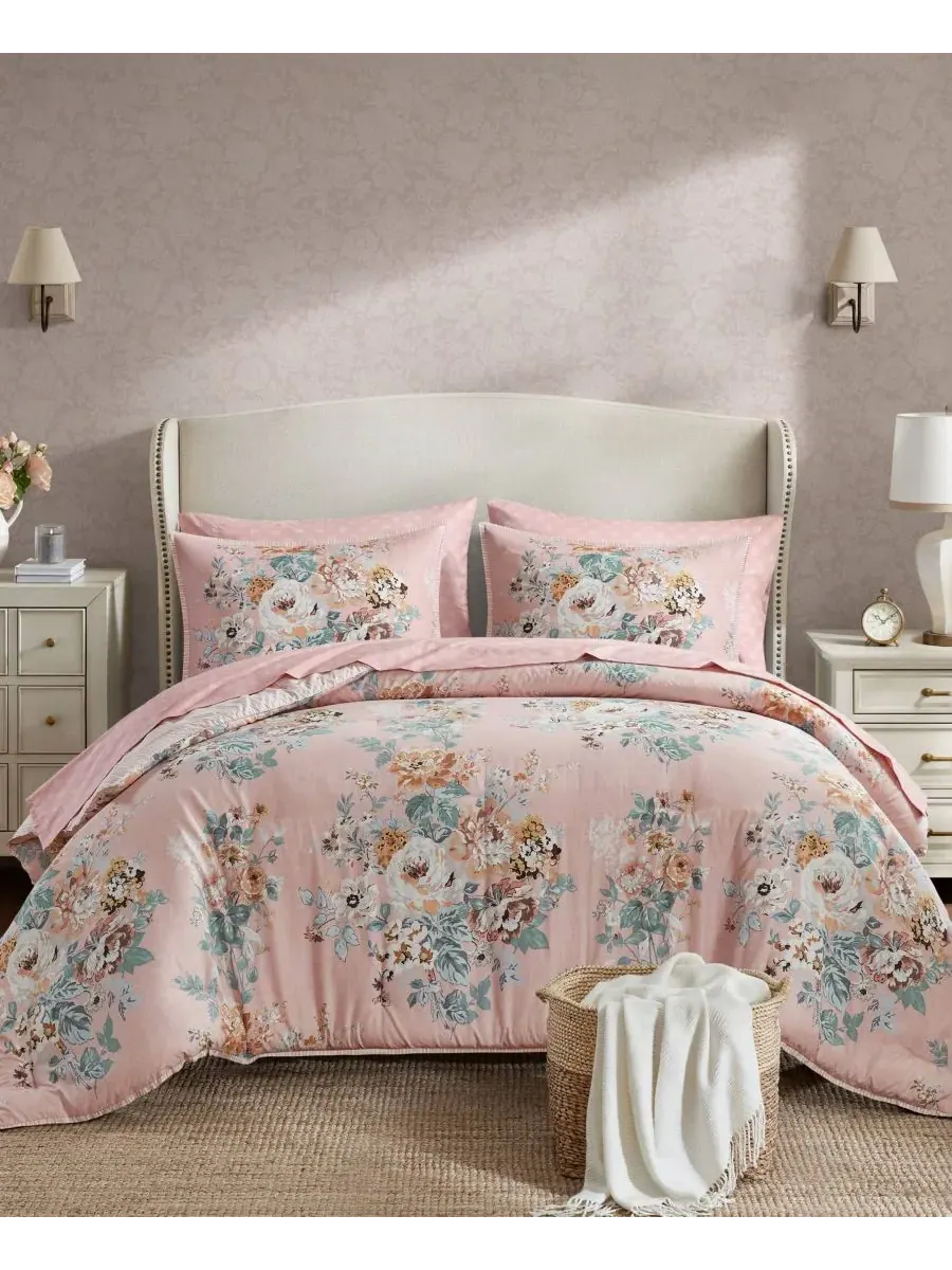 Комплект постельного белья Heather Vintage Floral из 7 предметов, размер Full Madison Park