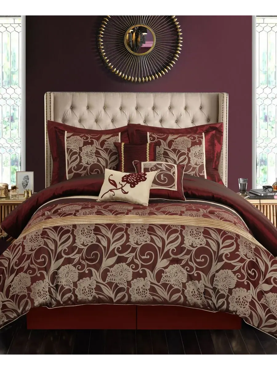Комплект постельного белья Mollybee Floral из 7 предметов, размер California King Stratford Park