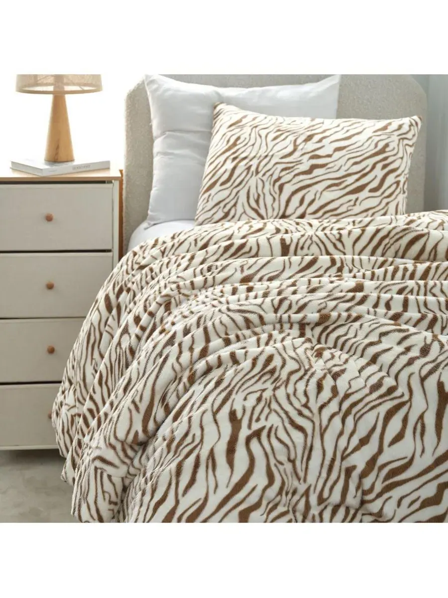 Уютный комплект постельного белья Serengeti Oversized Comforter Set Coma Inducer, Giraffe — изображение 3 из 4