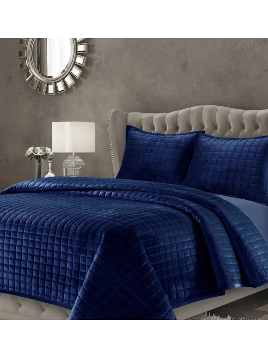Комплект постельного белья Florence Velvet Solid Oversized, размер Queen Tribeca Living