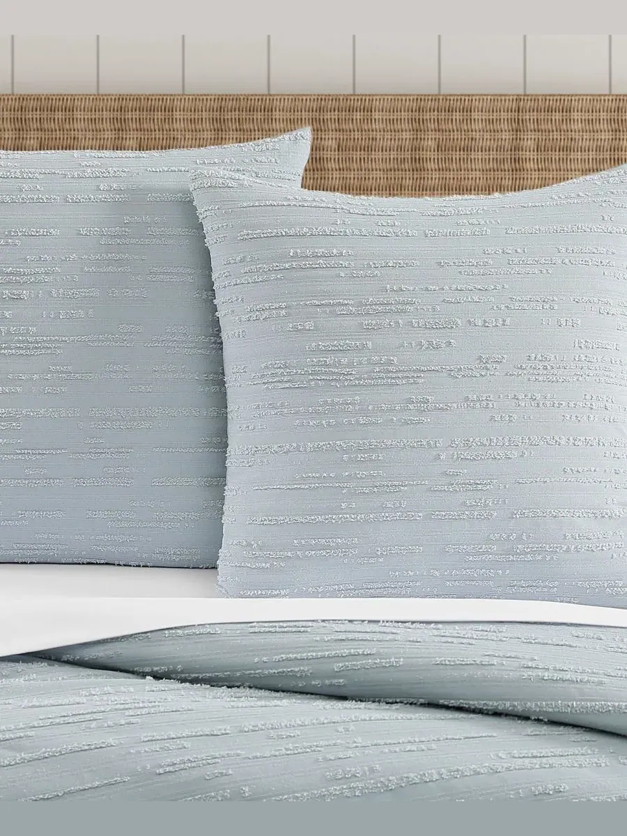 Наволочка декоративная Oslo Tufted Salt Life — изображение 2 из 3, голубой