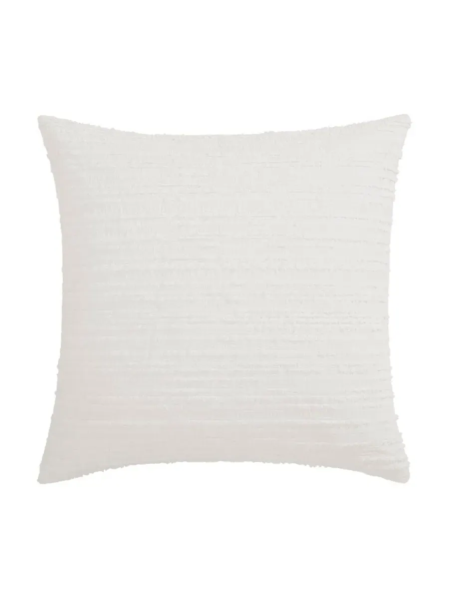 Наволочка для подушки европейская Oslo Tufted Sham Salt Life — изображение 1 из 3, белый