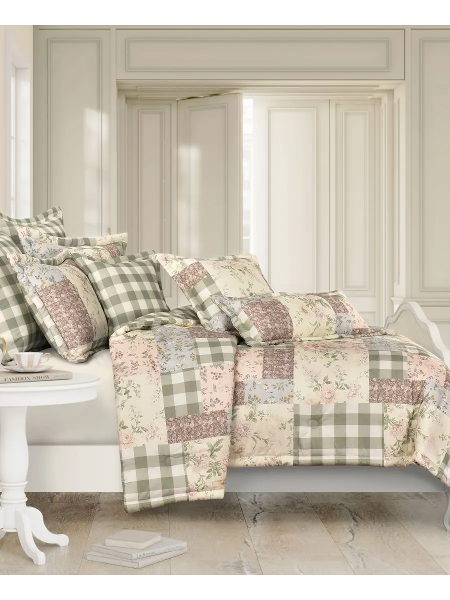 Комплект постельного белья Eloise Patchwork из 3 предметов, размер King/California King Piper & — мульти