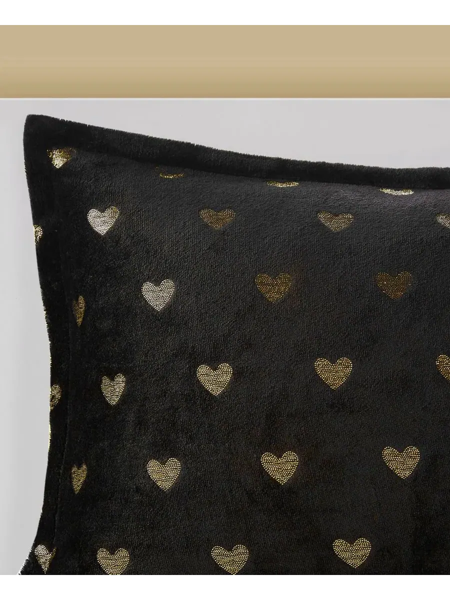 Комплект постельного белья Rosalie Metallic Heart из 3 предметов, размер Twin/Twin XL Intelligent — изображение 8 из 10