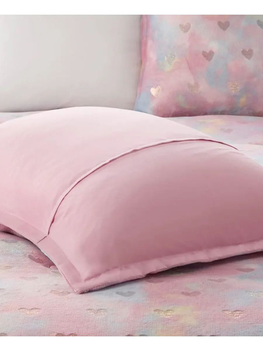 Комплект постельного белья Rosalie Metallic Heart из 3 предметов, размер Twin/Twin XL Intelligent — изображение 3 из 10
