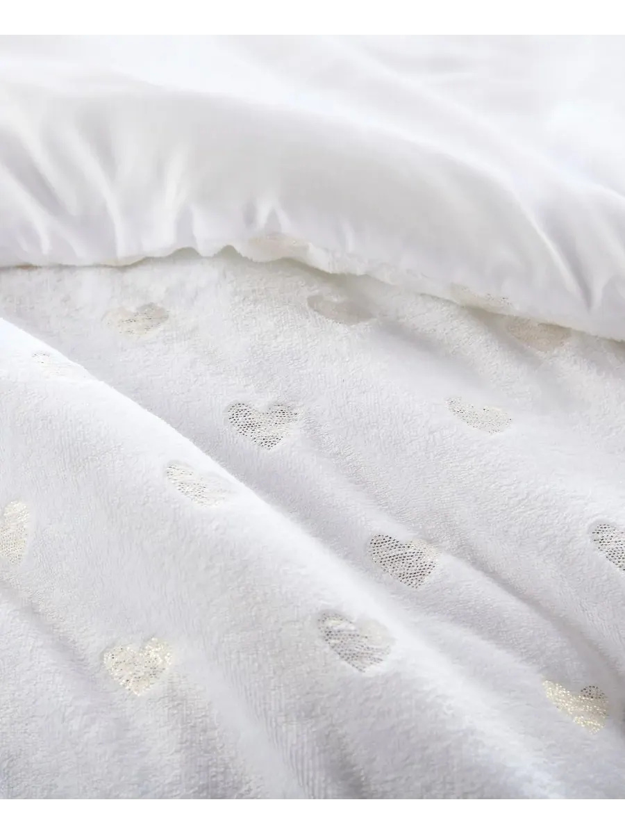 Комплект постельного белья Rosalie Metallic Heart из 3 предметов, размер Twin/Twin XL Intelligent — изображение 10 из 10