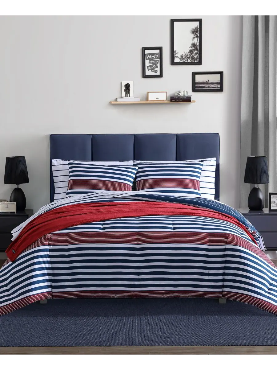 Комплект постельного белья Kennedy Stripe из 2 предметов, размер Twin/Twin XL Nautica