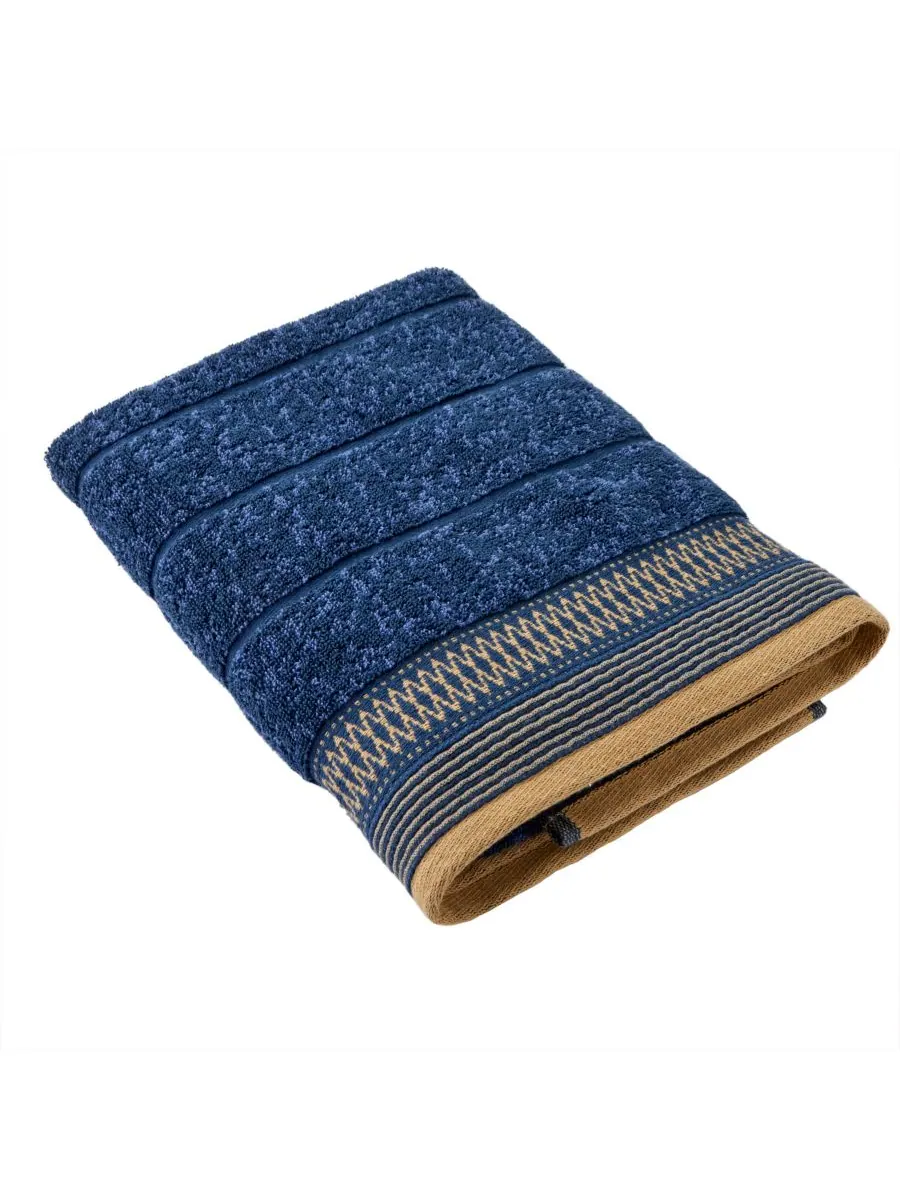 Хлопковое банное полотенце Juxtapose, 50 x 27 дюймов SKL Home, Ink, Bath Towels — изображение 2 из 5, чернильный