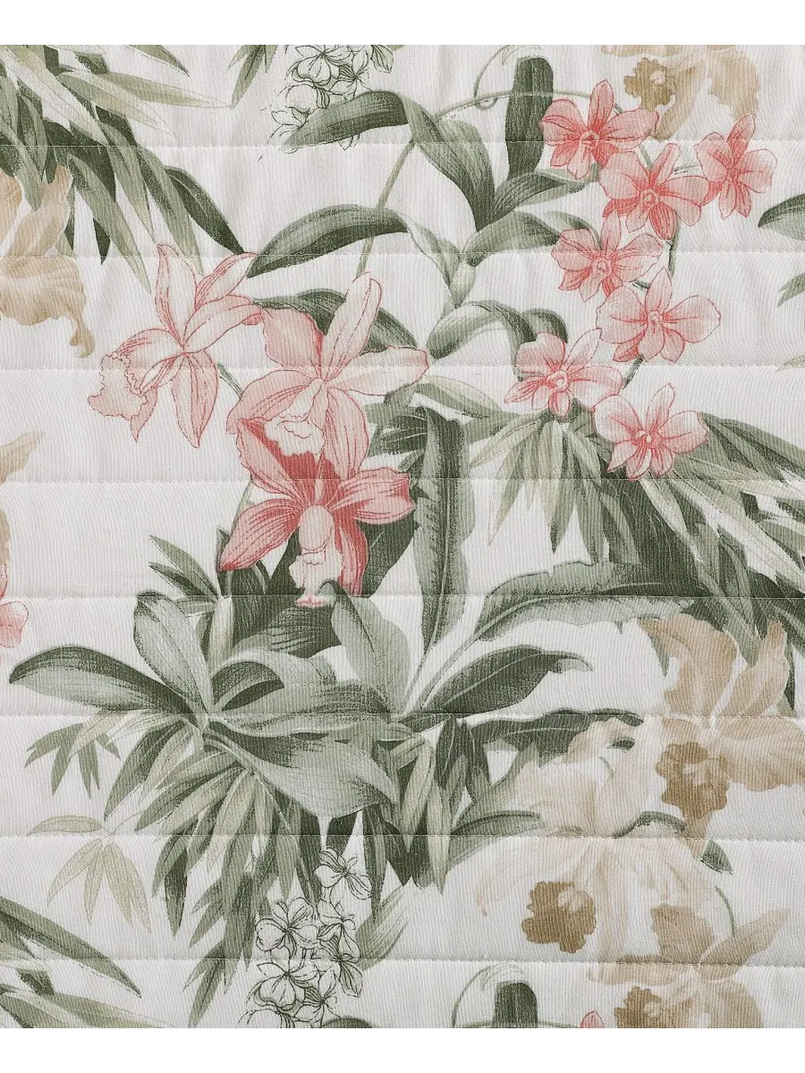 Комплект постельного белья Tommy Bahama Island Orchid из хлопка, двусторонний, 3 предмета, размер — изображение 5 из 9