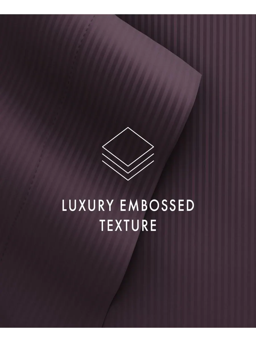 Комплект постельного белья Expressed In Embossed Striped из 3 предметов, размер Twin Ienjoy Home — изображение 4 из 10