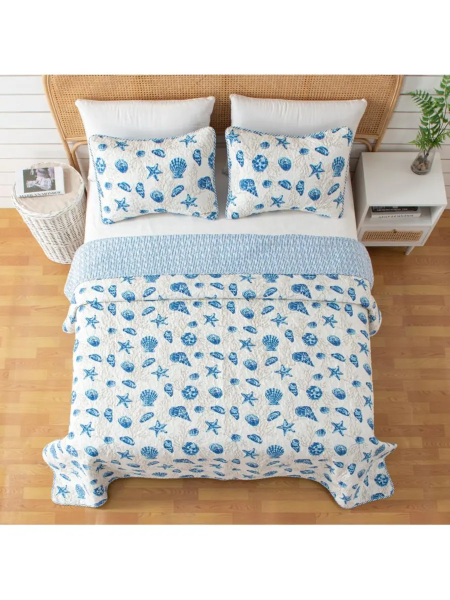Комплект постельного белья из микрофибры Coastal с наволочками Linery & Co
