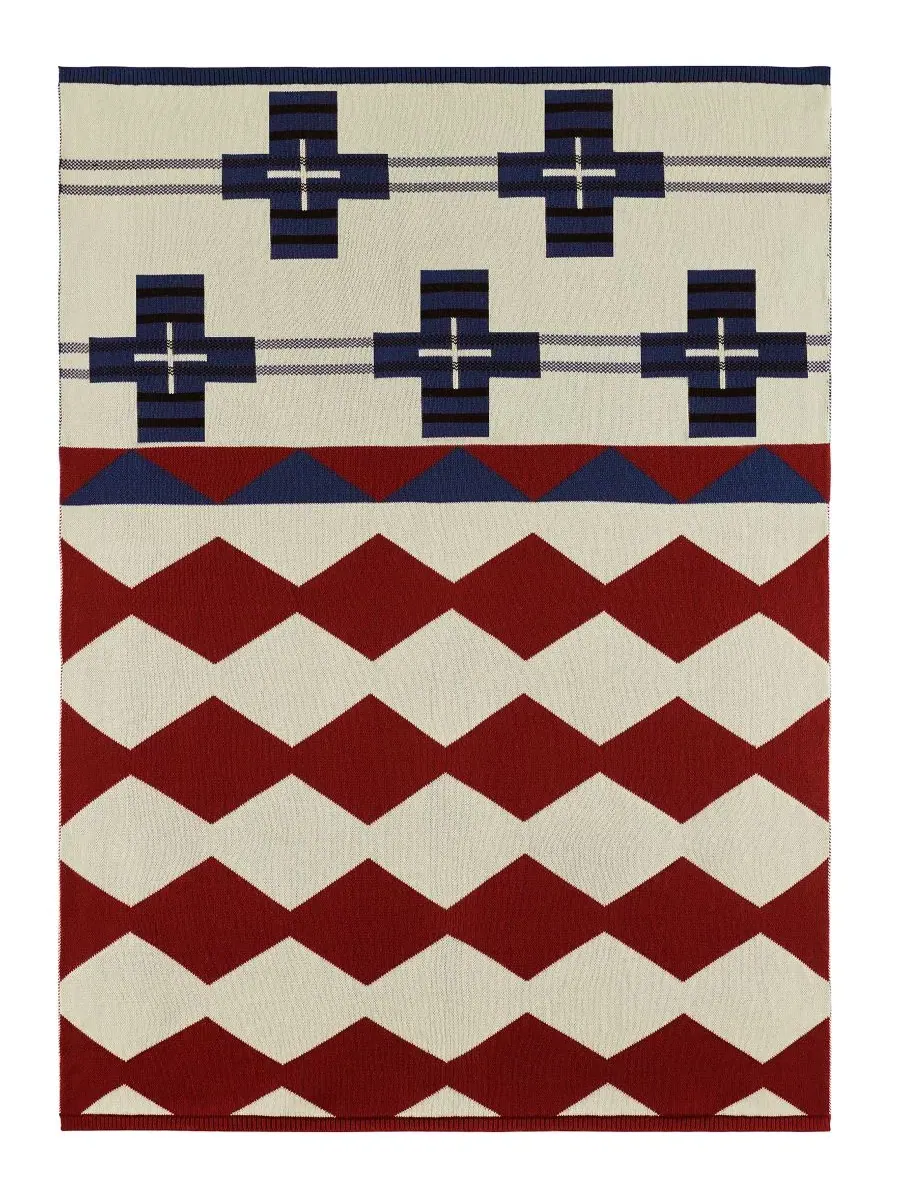 Хлопковый плед «Храбрая звезда», 127 x 178 см Pendleton — изображение 5 из 6, мульти